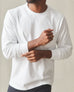 Men's Long Sleeve Pocket Tee - White